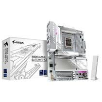 Placa Mãe Gigabyte B860 AORUS ELITE WF7 ICE, Intel, ATX, DDR5, LED RGB, Wi-Fi 7, Bluetooth, Branca - B86EL7E-00