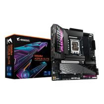 Placa Mãe Gigabyte B860M AORUS ELITE, Intel, Micro ATX, DDR5, Preto - B86MEL-00 Placa Mãe Gigabyte B860M AORUS ELITE, Intel, Micro ATX, DDR5, Preto - B86MEL-00