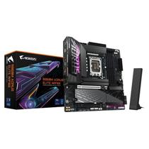 Placa Mãe Gigabyte B860M AORUS ELITE WIFI6E LGA 1851 4xDDR5 Intel B860 Express mATX