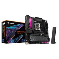 Placa Mãe Gigabyte B860M AORUS PRO WIFI7, Intel, Micro ATX, DDR5, Wi-Fi 7, Bluetooth, Preto - B86PRO7-00 Placa Mãe Gigabyte B860M AORUS PRO WIFI7, Intel, Micro ATX, DDR5, Wi-Fi 7, Bluetooth, Preto - B86PRO7-00