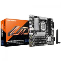 Placa Mãe Gigabyte B860M DS3H WiFi6E, Chipset B860, Intel LGA 1851, mATX, DDR5 Placa Mãe Gigabyte B860M DS3H WiFi6E, Chipset B860, Intel LGA 1851, mATX, DDR5