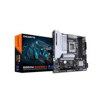 Placa Mãe Gigabyte B860M GAMING X WIFI6E, Intel, Micro ATX, DDR5, RGB, Wi-Fi 6E, Bluetooth, Preto - B86MGM6-00