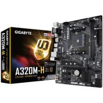 Placa-Mãe Gigabyte GA-A320M-H, AMD AM4, mATX, DDR4, Rev. 1.2, Preto - GA-A320M-H