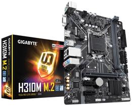 Placa mãe Gigabyte H310M M.2 2.0 LGA 1151 9ºG e 8ºG DDR4