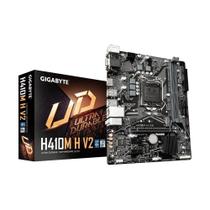 Placa Mãe Gigabyte H410M H V2 - Intel 1200 DDR4 M2 Nvme Hdmi Placa Mãe Gigabyte H410M H V2 - Intel 1200 DDR4 M2 Nvme Hdmi