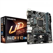 Placa Mãe Gigabyte H410M H V2 Intel LGA 1200 DDR4 HDMI DSUB RAID M.2 USB 3.2