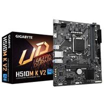 Placa Mãe Gigabyte H510M K V2, Intel LGA1200, DDR4 Placa Mãe Gigabyte H510M K V2, Intel LGA1200, DDR4