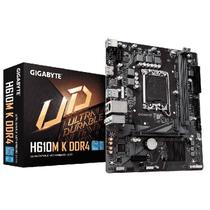 Placa Mãe Gigabyte H610M K DDR4 Intel LGA1700 Chipset H610 2xDDR4 mATX Placa Mãe Gigabyte H610M K DDR4 Intel LGA1700 Chipset H610 2xDDR4 mATX