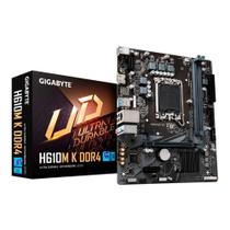Placa Mãe Gigabyte H610M-K Ddr4 - Lga 1700 - Micro Atx