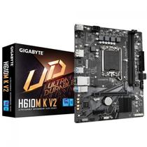 Placa Mãe Gigabyte H610M K V2, Chipset H610, Intel LGA 1700, M-ATX, DDR5