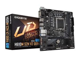Placa-Mãe GIGABYTE H610M S2H V2 - DDR4 - Intel LGA 1700