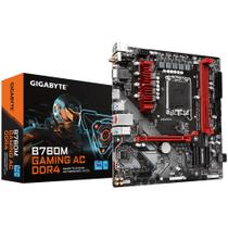 Placa Mae Gigabyte INTEL LGA (1700) DDR4 ATX - B760M Gaming AC DDR4 Placa Mae Gigabyte INTEL LGA (1700) DDR4 ATX - B760M Gaming AC DDR4
