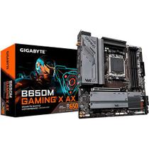 Placa Mãe Gigabyte Para AMD AM5 B650M Gaming X AX Wifi 4xDDR5 ATX