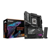 Placa Mãe Gigabyte X870 AORUS ELITE WIFI7 AMD AM5 ATX DDR5 RGB WiFi 7 Bluetooth Preto 9MX87EL700G11 Placa Mãe Gigabyte X870 AORUS ELITE WIFI7 AMD AM5 ATX DDR5 RGB WiFi 7 Bluetooth Preto 9MX87EL700G11