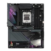 Placa Mãe Gigabyte X870E AORUS MASTER, AMD AM5, ATX, DDR5, LED RGB, Bluetooth, Wi-Fi 7 - X870E AORUS MASTER Placa Mãe Gigabyte X870E AORUS MASTER, AMD AM5, ATX, DDR5, LED RGB, Bluetooth, Wi-Fi 7 - X870E AORUS MASTER
