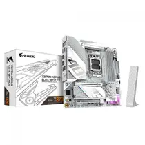 Placa Mãe Gigabyte X870M AORUS ELITE WIFI7 ICE, Chipset X870, AMD AM5, M-ATX, DDR5