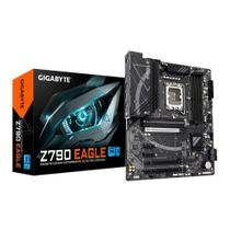 Placa-Mãe Gigabyte Z790 EAGLE, Intel, ATX, DDR5, RGB, Preto - Z790 EAGLE Placa-Mãe Gigabyte Z790 EAGLE, Intel, ATX, DDR5, RGB, Preto - Z790 EAGLE