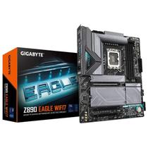 Placa Mãe Gigabyte Z890 EAGLE WIFI 7 Intel LGA1851 4xDDR5 Chipset Z890 ATX Placa Mãe Gigabyte Z890 EAGLE WIFI 7 Intel LGA1851 4xDDR5 Chipset Z890 ATX