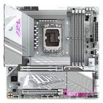 Placa-Mãe Gigabyte Z890M AORUS ELITE WIFI7 ICE, Intel, mATX, DDR5, RGB, Wi-Fi 7, Bluetooth, Branco - Z890M A ELITE WF7 ICE