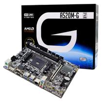 Placa Mãe Goline A520M-G DDR4 Socket AM4 Chipset AMD A520 Micro ATX