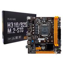 Placa Mãe H310/B250 Brazil PC, M.2, Intel, DDR4, Socket LGA1151 - H3108/B250M.2-STG