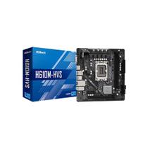 Placa mãe h610m-hvs intel matx lga1700 12/13g ddr4 - asrock