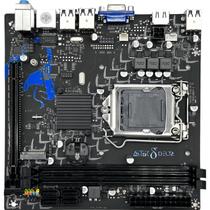 Placa Mãe H61S Micro-atx Chipset Intel H61 Audio LGA 1155 16GB de RAM DDR3 4 portas SATA II USB 2.0 - Aitek
