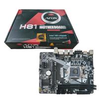 Placa Mãe H81 1150 Ddr3 Intel 4a Geração Upgrade Pc I5 I3 I7