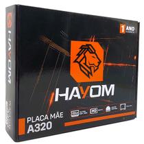 Placa Mãe Hayom A320, AMD LGA AM4, DDR4, Micro ATX - PLM2304 Placa Mãe Hayom A320, AMD LGA AM4, DDR4, Micro ATX - PLM2304