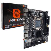 Placa Mãe Hayom H110, Intel LGA1151, DDR4, Micro ATX - PLM2308 Placa Mãe Hayom H110, Intel LGA1151, DDR4, Micro ATX - PLM2308