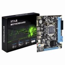 Placa Mae Intel 1155 H61 Star 2xddr3 Hdmi/vga 2 E 3 Geraçao