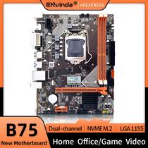 Placa-Mãe Intel B75 Para CPU I3 I5 I7 Memória DDR3 SATA 3.0 USB 3.0 M.2 LGA1155 Desktop Interface Placa-Mãe Intel B75 Para CPU I3 I5 I7 Memória DDR3 SATA 3.0 USB 3.0 M.2 LGA1155 Desktop Interface