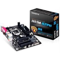Placa Mãe Intel Core I3 I5 e I7 LGA1150 Matx DDR3 Gigabyte HDMI 1600MHZ GA-H81M-S2PH