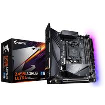 Placa mae (intel) gigabyte z490i aorus ultra 1.0 ddr4 lga 1200 10 geracao