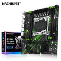 Placa Mãe Intel Xeon E5 V3 V4 Suporte LGA 2011-3 MACHINIST X99 PR9 X99 DDR4 SATA NVME M.2 USB3.0