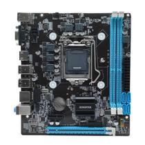 Placa-mãe Kingter H55 16gb ddr3 LGA 1156 i3/i5/i7 Suporte USB 3.0 VGA RJ45 HDMI lan 10/100 mbps