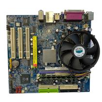 Placa Mãe Kit Lga775 Gigabyte + Pentium 4 + Cooler + Espelho