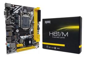 Placa Mãe Lga1150 Chipset Intel H81-m Usb 3.0 Ddr3 - Revenger