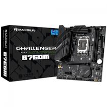 Placa Mãe Maxsun Challenger B760M, Chipset B760, Intel LGA 1700, mATX, DDR4 Placa Mãe Maxsun Challenger B760M, Chipset B760, Intel LGA 1700, mATX, DDR4