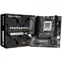 Placa Mãe Maxsun Challenger B850M-K, Chipset B850, AMD AM5, mATX, DDR5 Placa Mãe Maxsun Challenger B850M-K, Chipset B850, AMD AM5, mATX, DDR5
