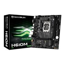 Placa Mãe MAXSUN Challenger H610M, Chipset H610, Intel LGA 1700, m-ATX, DDR4, MS-Challenger H610M Placa Mãe MAXSUN Challenger H610M, Chipset H610, Intel LGA 1700, m-ATX, DDR4, MS-Challenger H610M