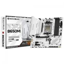 Placa Mãe Maxsun Terminator B650M WiFi ICE, Chipset B650, AMD AM5, mATX, DDR5