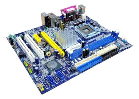 Placa Mãe Micro-atx Ddr2 Intel G41 Lga775 + Celeron + Cooler Azul