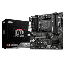 Placa Mãe MSI B550 PRO-VDH, AMD AM4, DDR4, Micro ATX, Chipset AMD B550 - 911 7C95 084 Placa Mãe MSI B550 PRO-VDH, AMD AM4, DDR4, Micro ATX, Chipset AMD B550 - 911 7C95 084