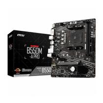 Placa Mãe MSI B550M-A PRO, Chipset B550, AMD AM4, mATX, DDR4