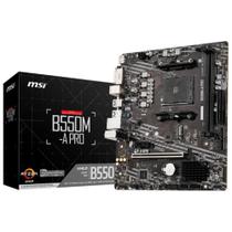 Placa Mãe Msi B550m-a Pro Ddr4 Am4 Matx Hdmi Dvi M.2 Usb 3.2 911-7c96-043 Placa Mãe Msi B550m-a Pro Ddr4 Am4 Matx Hdmi Dvi M.2 Usb 3.2 911-7c96-043
