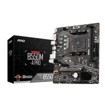 Placa Mãe MSI B550MA PRO AM4 2xDDR4 Chipset AMD B550 mATX Placa Mãe MSI B550MA PRO AM4 2xDDR4 Chipset AMD B550 mATX