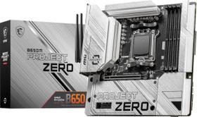 Placa-mãe MSI B650M Project Zero Gaming com AMD Ryzen