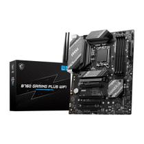 Placa-Mãe MSI B760 Gaming Plus, Intel LGA 1700, ATX, DDR5, Wi-Fi, Preto - B760 GAMING PLUS WIFI Placa-Mãe MSI B760 Gaming Plus, Intel LGA 1700, ATX, DDR5, Wi-Fi, Preto - B760 GAMING PLUS WIFI
