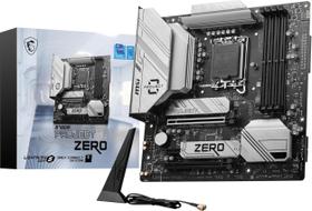 Placa-mãe MSI B760M Project Zero Gaming LGA 1700 DDR5 Placa-mãe MSI B760M Project Zero Gaming LGA 1700 DDR5